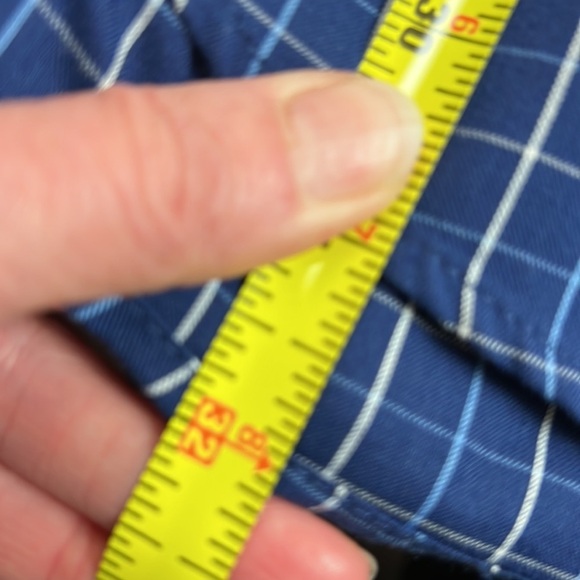 COAL Harbour Blue  Plaid Button Up Shirt - Picture 5 of 9